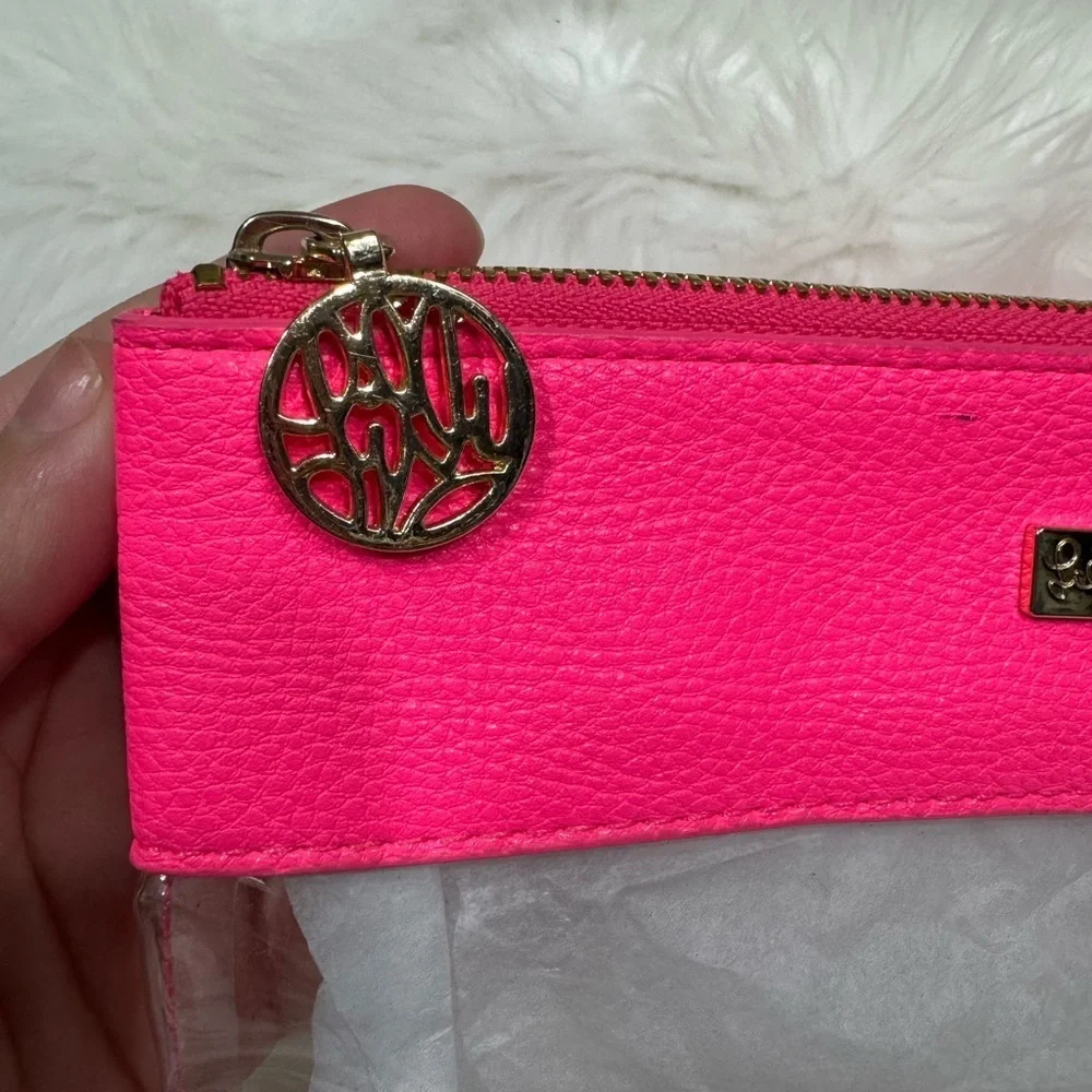 Lilly Pulitzer Neon Pink Clear bag